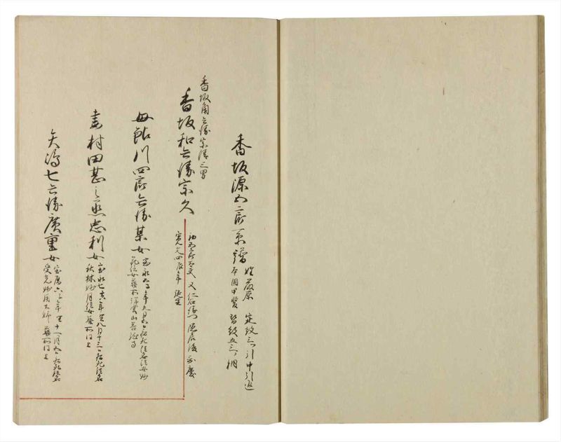 諸士系譜　巻之111　か之部19 - ページ 21