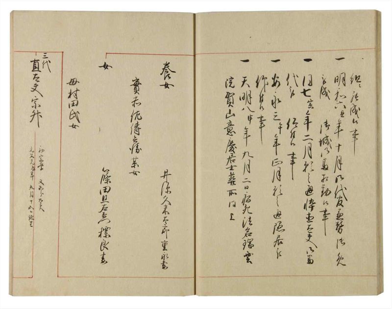 諸士系譜　巻之111　か之部19 - ページ 29