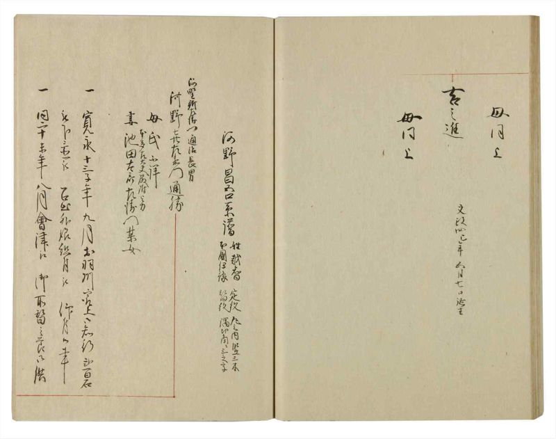 諸士系譜　巻之111　か之部19 - ページ 44