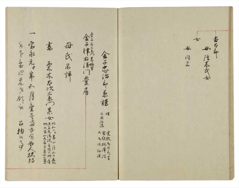諸士系譜　巻之114　か之部22 - ページ 46