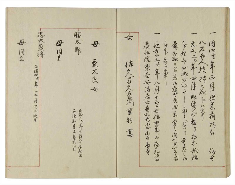 諸士系譜　巻之114　か之部22 - ページ 47