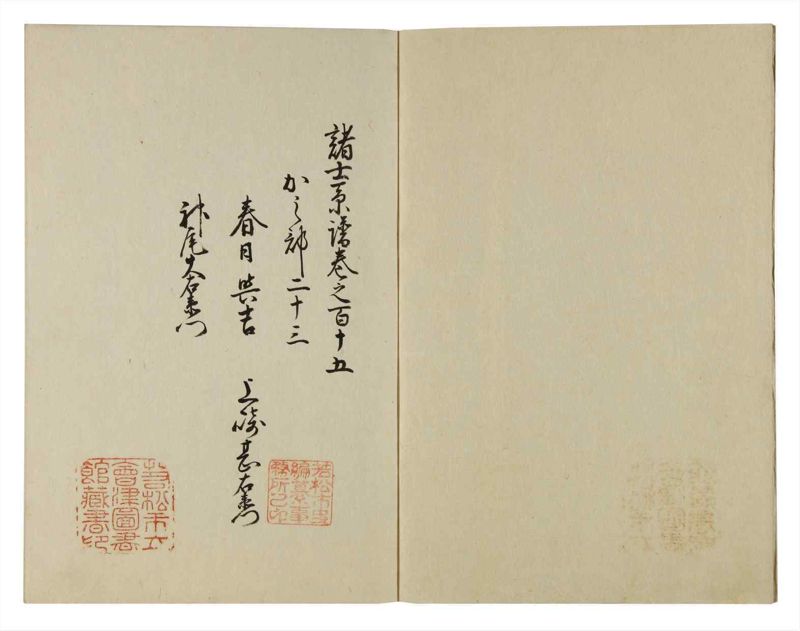 諸士系譜　巻之115　か之部23 - ページ 3