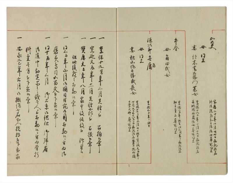 諸士系譜　巻之117　か之部25 - ページ 7