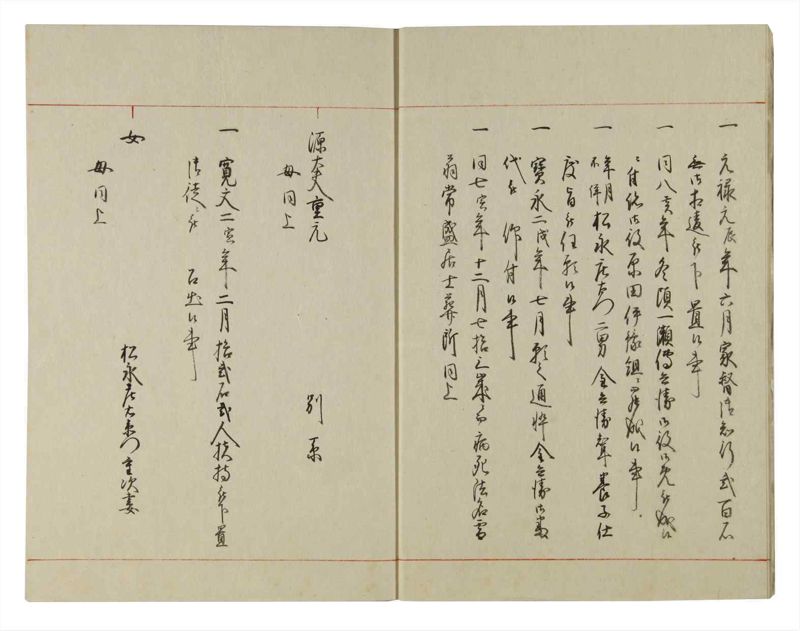 諸士系譜　巻之120　よ之部3 - ページ 7