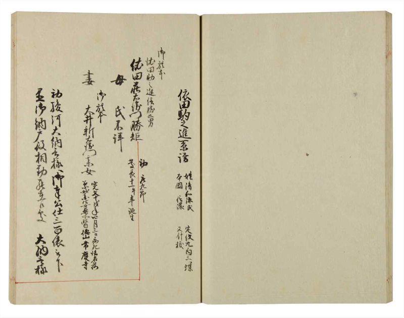 諸士系譜　巻之123　よ之部6 - ページ 35