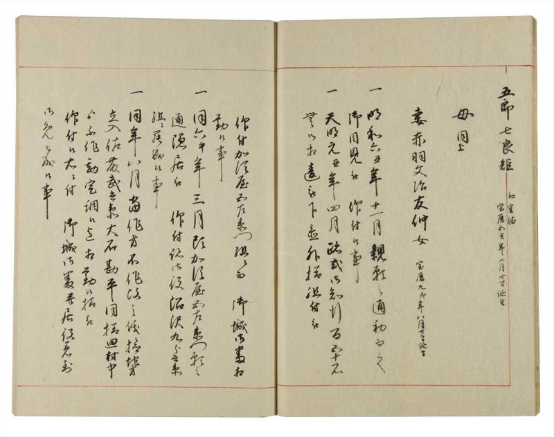 諸士系譜　巻之128　た之部4 - ページ 16