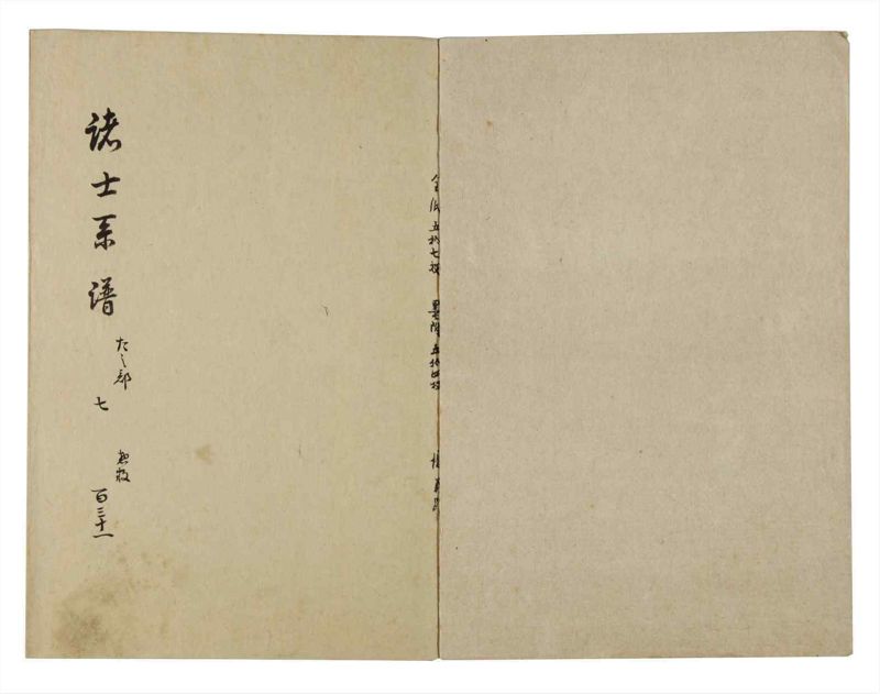 諸士系譜　巻之131　た之部7 - ページ 2