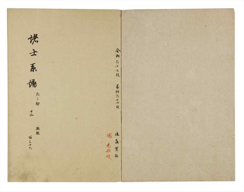 諸士系譜　巻之136　た之部12 - ページ 2