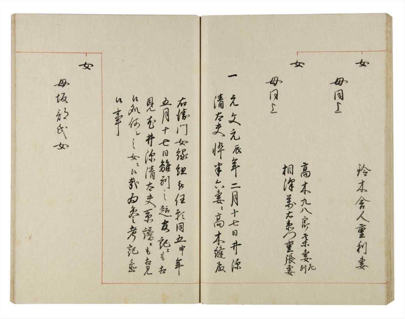 諸士系譜　巻之140　た之部16 - ページ 52