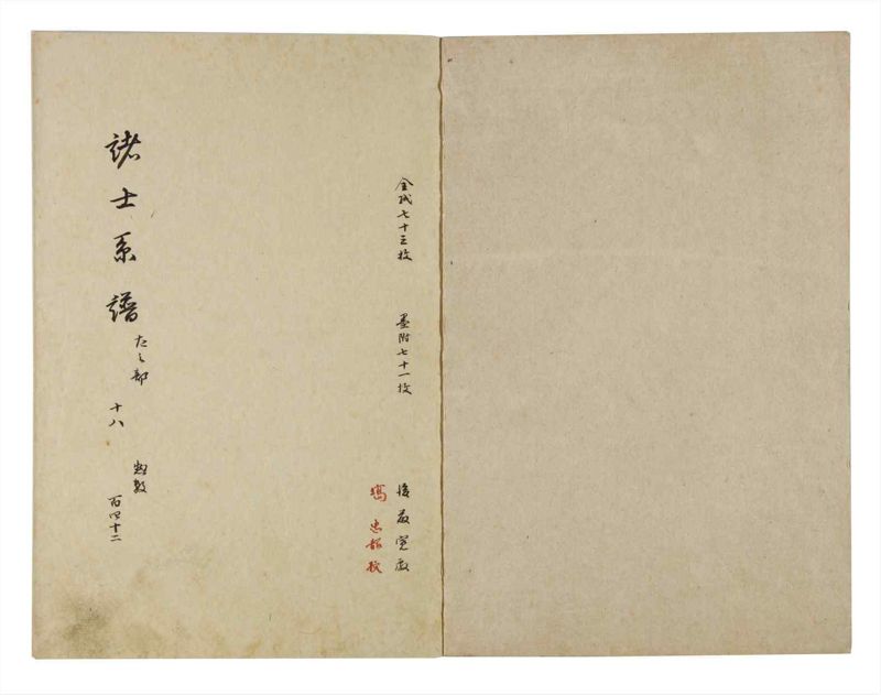 諸士系譜　巻之142　た之部18 - ページ 2