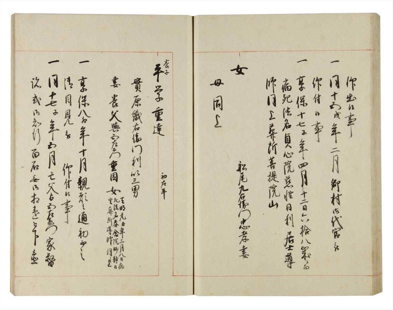 諸士系譜　巻之142　た之部18 - ページ 60
