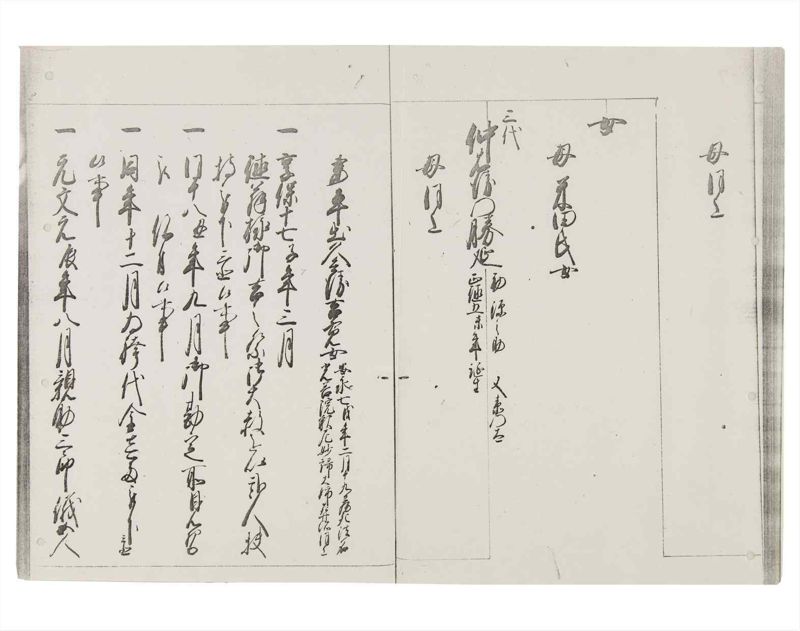諸士系譜　巻之147　た之部23 - ページ 58