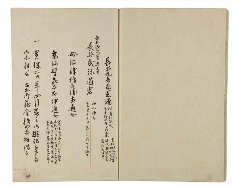 諸士系譜　巻之160　な之部2 - ページ 4
