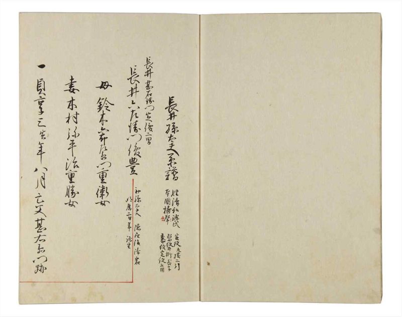 諸士系譜　巻之161　な之部3 - ページ 4