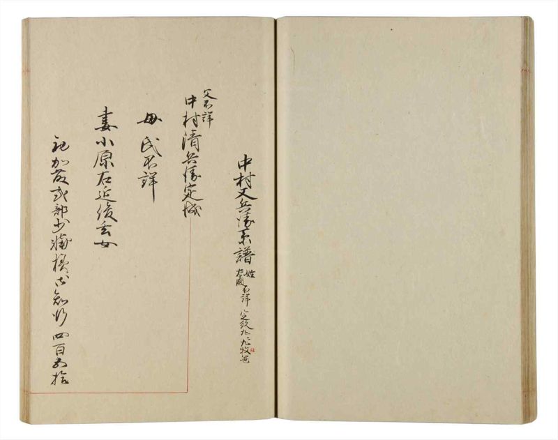 諸士系譜　巻之165　な之部7 - ページ 45