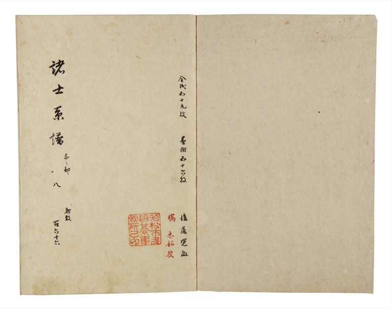 諸士系譜　巻之166　な之部8 - ページ 2