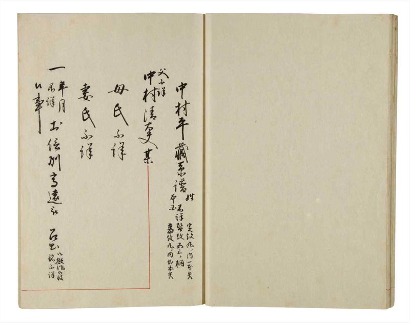 諸士系譜　巻之166　な之部8 - ページ 28