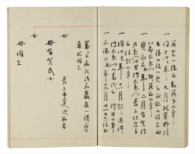 諸士系譜　巻之166　な之部8 - ページ 34