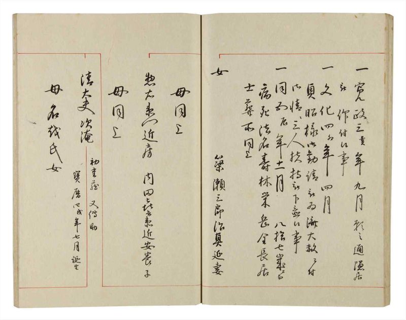 諸士系譜　巻之166　な之部8 - ページ 44