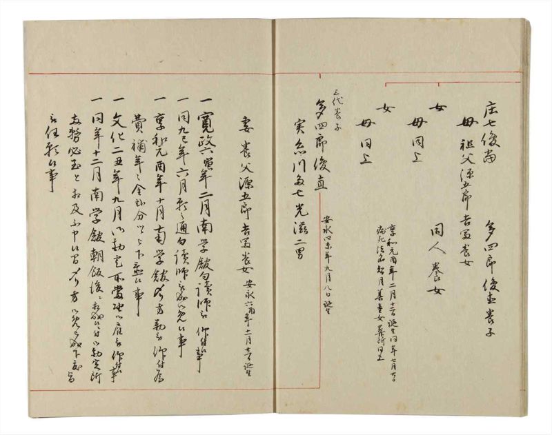 諸士系譜　巻之167　な之部9 - ページ 11