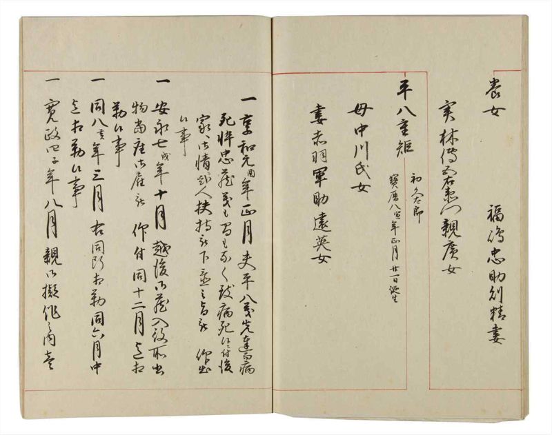 諸士系譜　巻之167　な之部9 - ページ 51