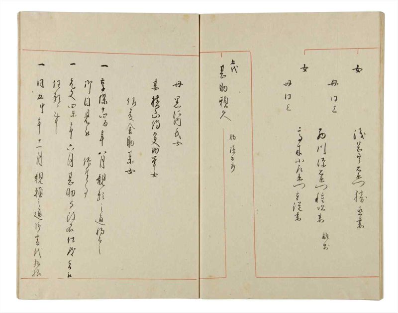 諸士系譜　巻之171　な之部13 - ページ 56