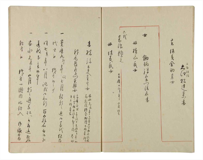 諸士系譜　巻之171　な之部13 - ページ 58