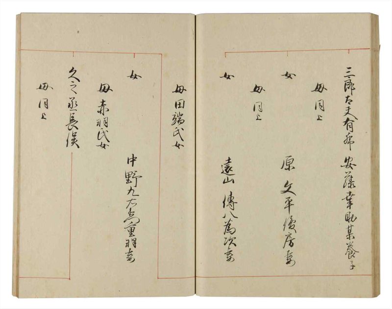 諸士系譜　巻之172　な之部14 - ページ 43