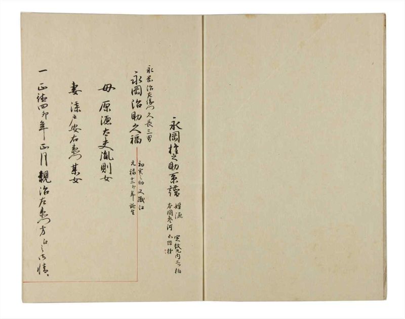 諸士系譜　巻之173　な之部15 - ページ 4