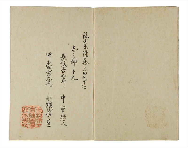 諸士系譜　巻之177　な之部19 - ページ 3