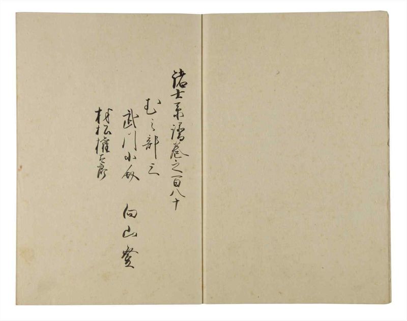 諸士系譜　巻之180　む之部3 - ページ 3