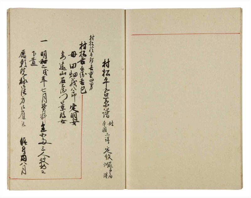 諸士系譜　巻之181　む之部4 - ページ 52