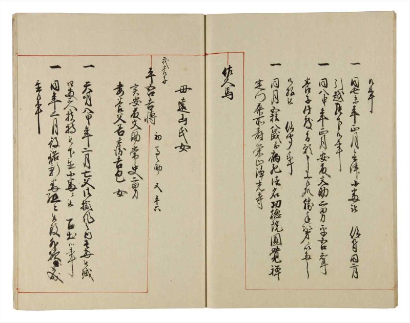 諸士系譜　巻之181　む之部4 - ページ 54