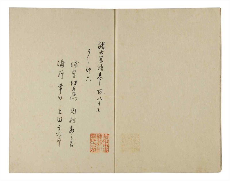 諸士系譜　巻之187　う之部6 - ページ 3