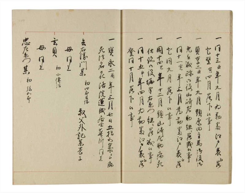 諸士系譜　巻之190　の之部2 - ページ 13