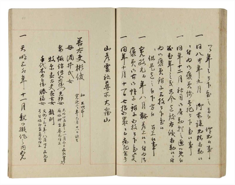 諸士系譜　巻之190　の之部2 - ページ 54