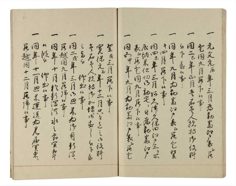 諸士系譜　巻之190　の之部2 - ページ 71