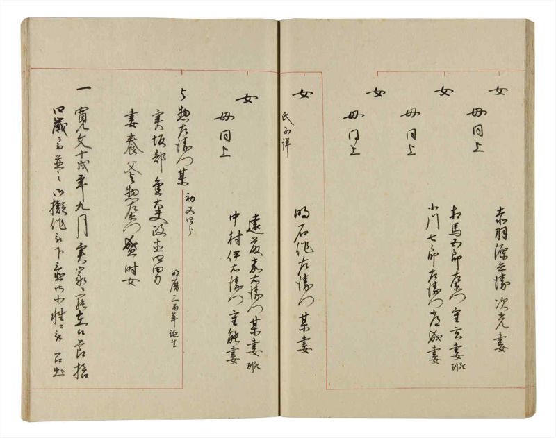 諸士系譜　巻之192　の之部4 - ページ 28