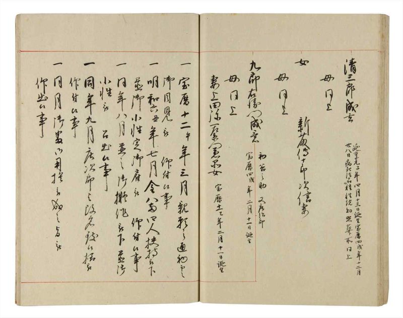 諸士系譜　巻之192　の之部4 - ページ 57