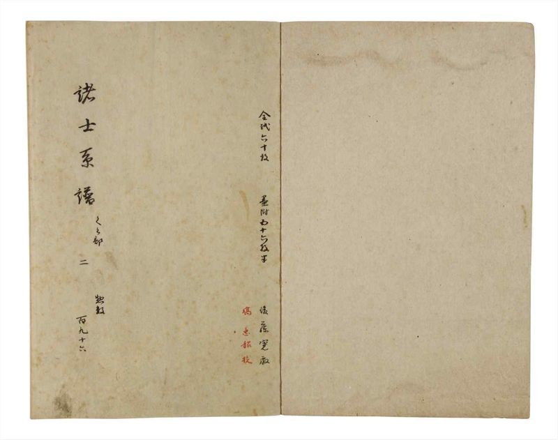 諸士系譜　巻之196　く之部2 - ページ 2