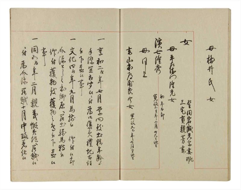 諸士系譜　巻之196　く之部2 - ページ 58