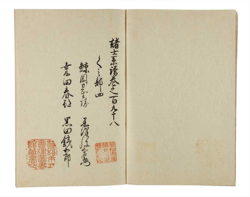 諸士系譜　巻之198　く之部4 - ページ 3