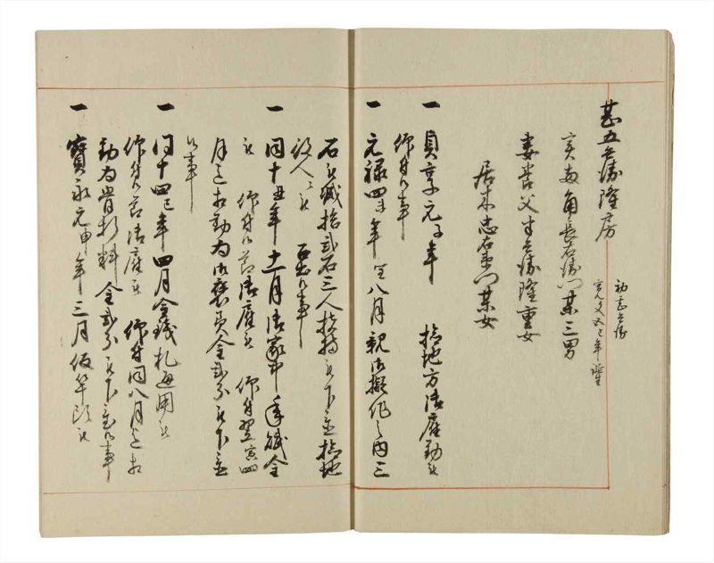 諸士系譜　巻之198　く之部4 - ページ 8