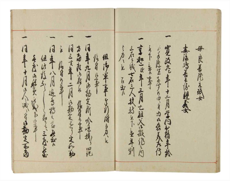 諸士系譜　巻之198　く之部4 - ページ 54