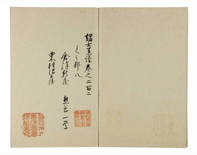 諸士系譜　巻之202　く之部8 - ページ 3