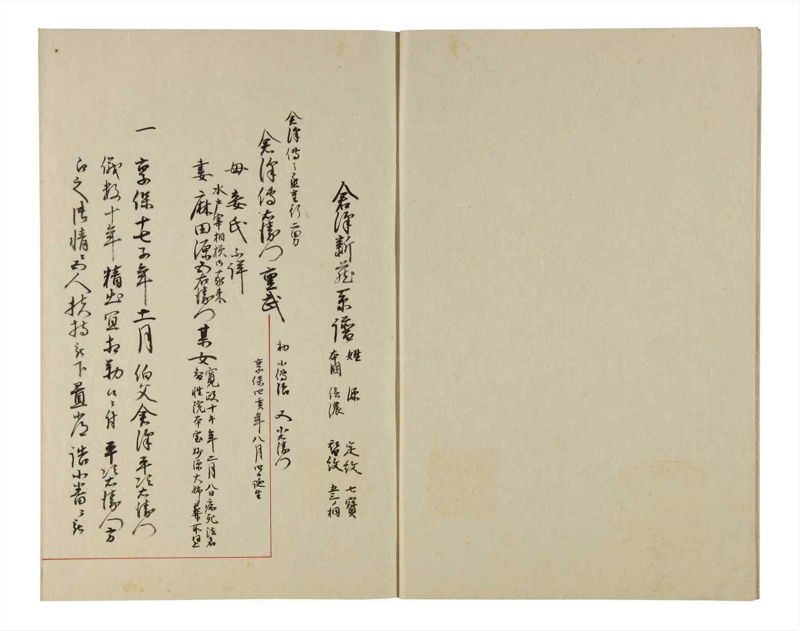 諸士系譜　巻之202　く之部8 - ページ 4