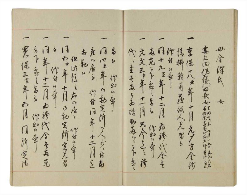 諸士系譜　巻之202　く之部8 - ページ 53