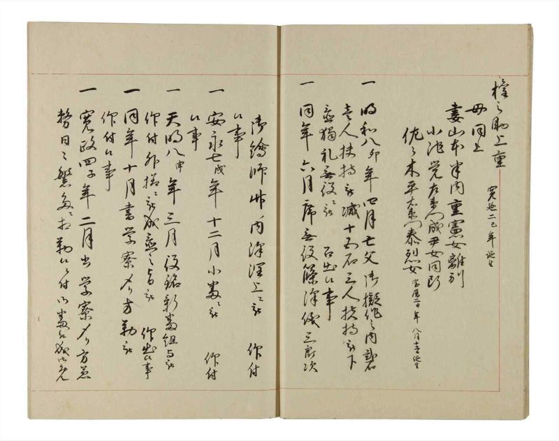 諸士系譜　巻之203　く之部9 - ページ 11
