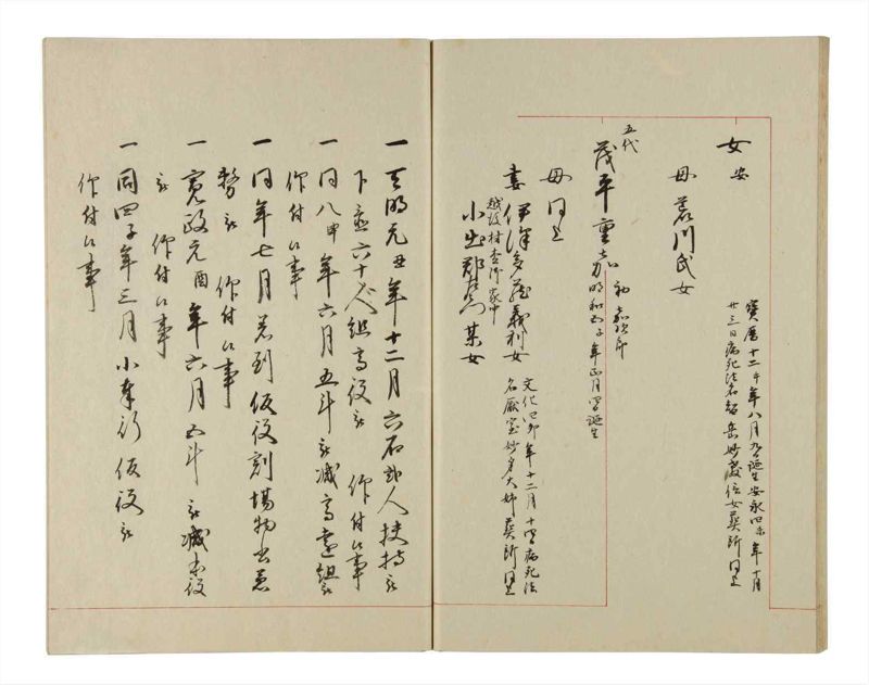 諸士系譜　巻之203　く之部9 - ページ 46