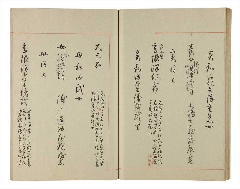 諸士系譜　巻之205　や之部2 - ページ 56